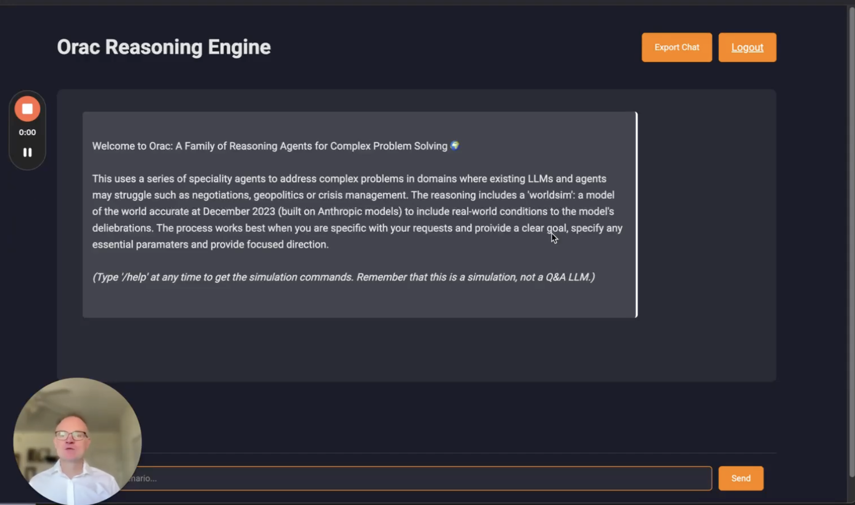 Strategic reasoning demo